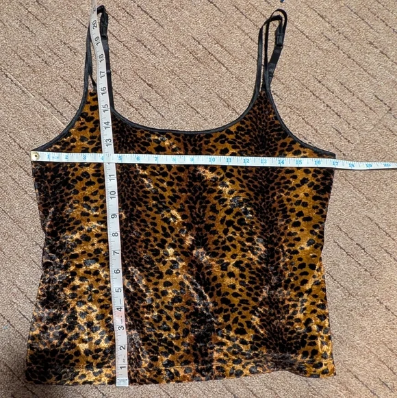 ✨5 For $50 Victoria's Secret Leopard Print Camisole - Black and Brown - Picture 5 of 6